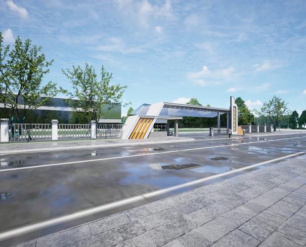 紡織廠大門設(shè)計(jì) 外觀效果圖大揭秘！